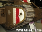 WWI Allied Tanks